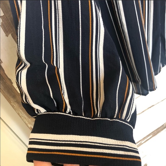 NWT Lush stripped hi-lo top - Picture 6 of 9